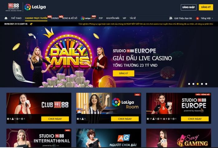 Top 10 trang đánh casino online uy tín nhất 2021